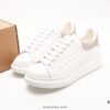 Alexander McQueen Platform Sneakers Thick Sole White Shoes