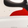 Alexander McQueen Oversized Sneakers, Low-top Fashion Thick-soled Casual White Leather Sneakers