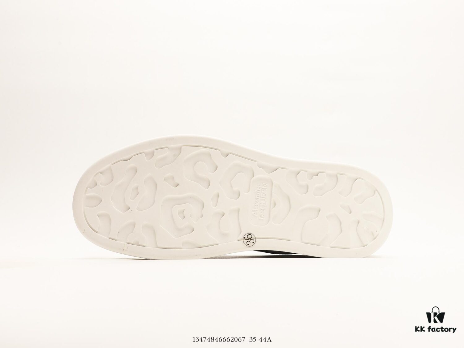 Alexander McQueen Thick-Soled White Sneakers, Hidden Wedge Athletic Shoes, Latest Collection Synchronized with Store Release, Unique and Stylish Design, Extremely Comfortable and Versatile, Round Toe Offers Full Toes Relief, Perfectly Elevated Sole Height for Subtle Height Increase and Slimming Effect