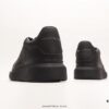 Alexander McQueen Italian Luxury Brand Sole Leather Sneakers Low-top Fashion Thick-soled Casual White Shoes