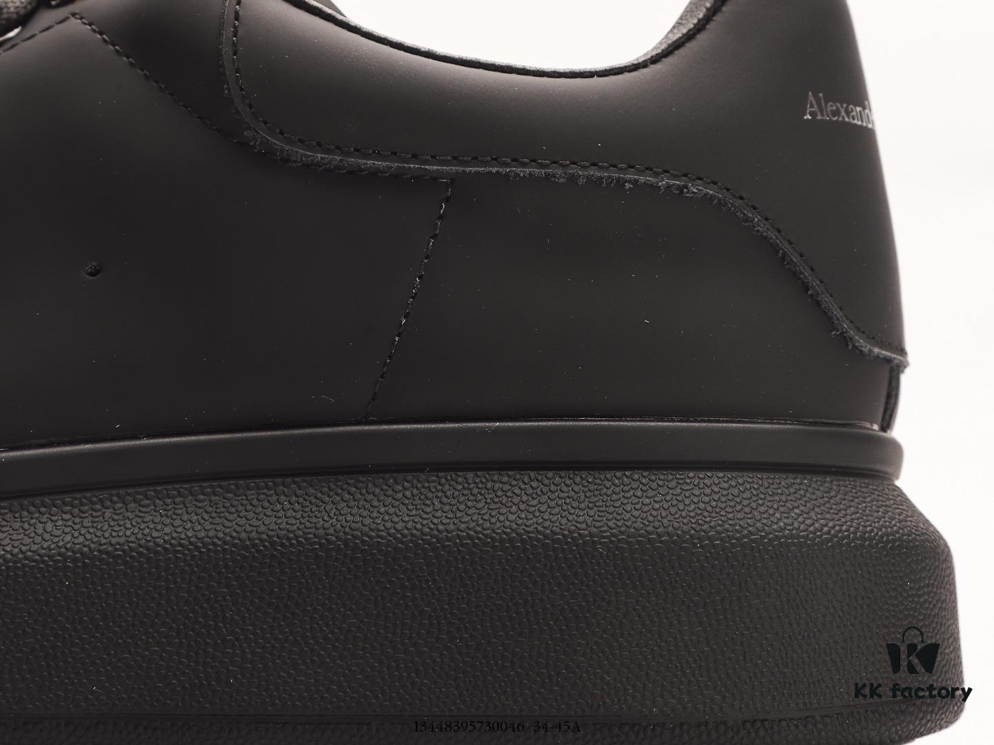 Alexander McQueen Italian Luxury Brand Sole Leather Sneakers Low-top Fashion Thick-soled Casual White Shoes