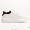 Alexander McQueen Italian Luxury Brand Sole Leather Sneakers Low-Top Fashion Chunky Casual White Sneakers