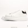 Alexander McQueen Italian Luxury Brand Sole Leather Sneakers Low-Top Fashion Chunky Casual White Sneakers