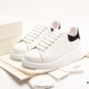 Alexander McQueen Italian Luxury Brand Sole Leather Sneakers Low-Top Fashion Chunky Casual White Sneakers