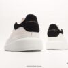 Alexander McQueen Italian Luxury Brand Sole Leather Sneakers Low-Top Fashion Chunky Casual White Sneakers