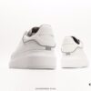 Alexander McQueen Air Cushion Sneaker Low-Top Fashion Thick-Soled Casual White Sports Shoes