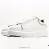 Alexander McQueen Air Cushion Sneaker Low-Top Fashion Thick-Soled Casual White Sports Shoes