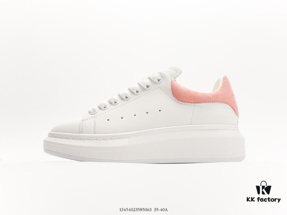 Alexander McQueen Air Cushion Sneaker Low-top Fashion Platform Casual Sport White Shoes
