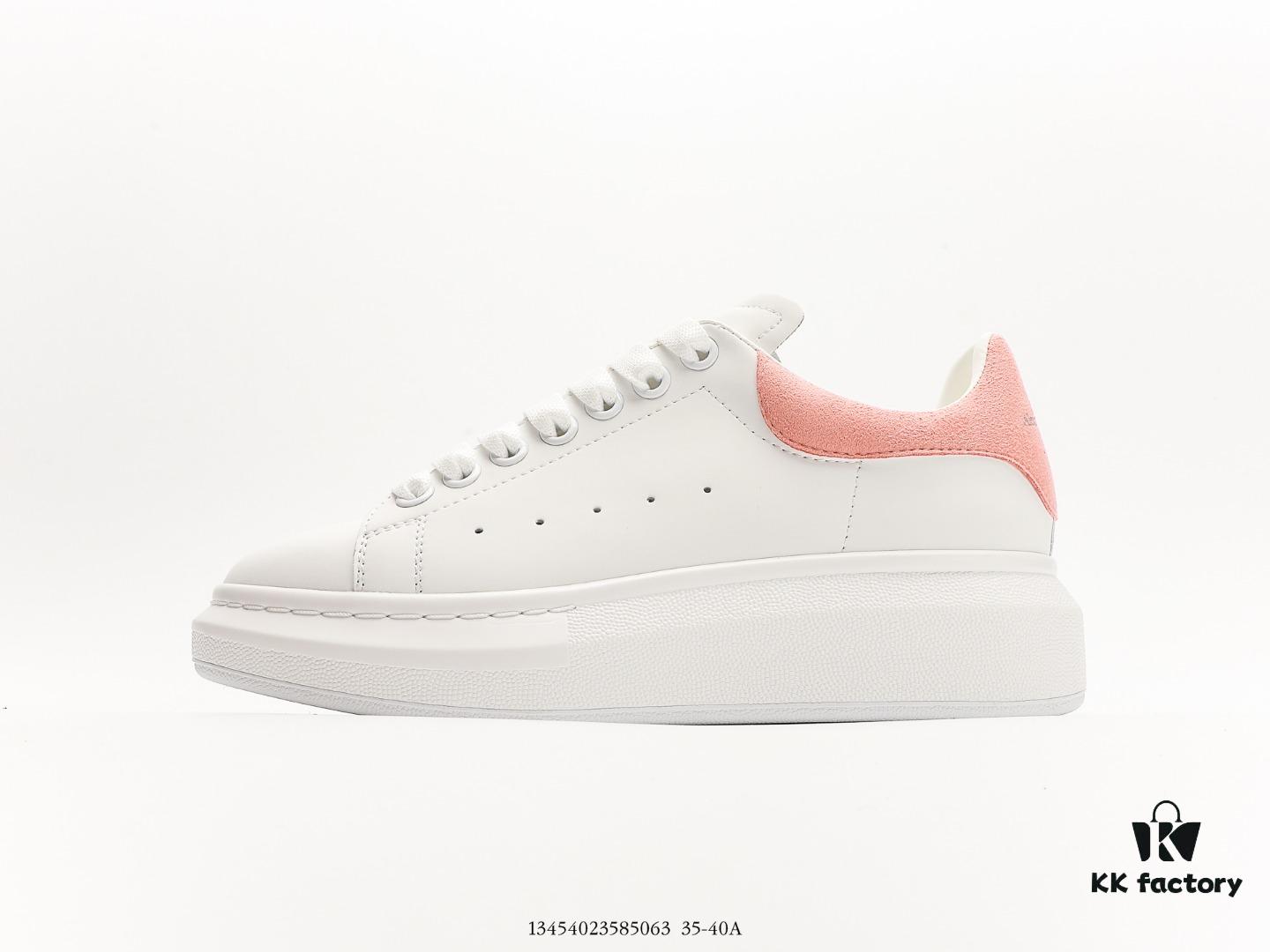 Alexander McQueen Air Cushion Sneaker Low-top Fashion Platform Casual Sport White Shoes