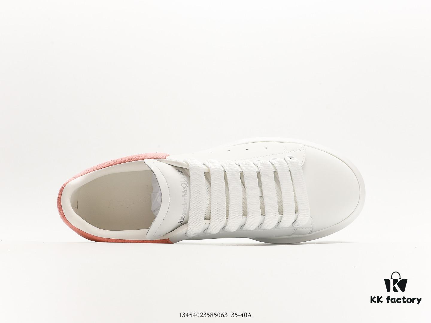 Alexander McQueen Air Cushion Sneaker Low-top Fashion Platform Casual Sport White Shoes