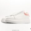 Alexander McQueen Air Cushion Sneaker Low-top Fashion Platform Casual Sport White Shoes