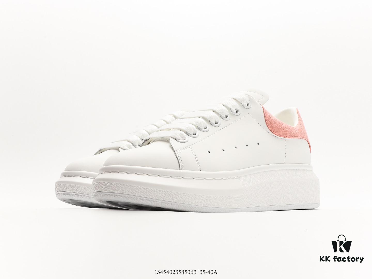 Alexander McQueen Air Cushion Sneaker Low-top Fashion Platform Casual Sport White Shoes