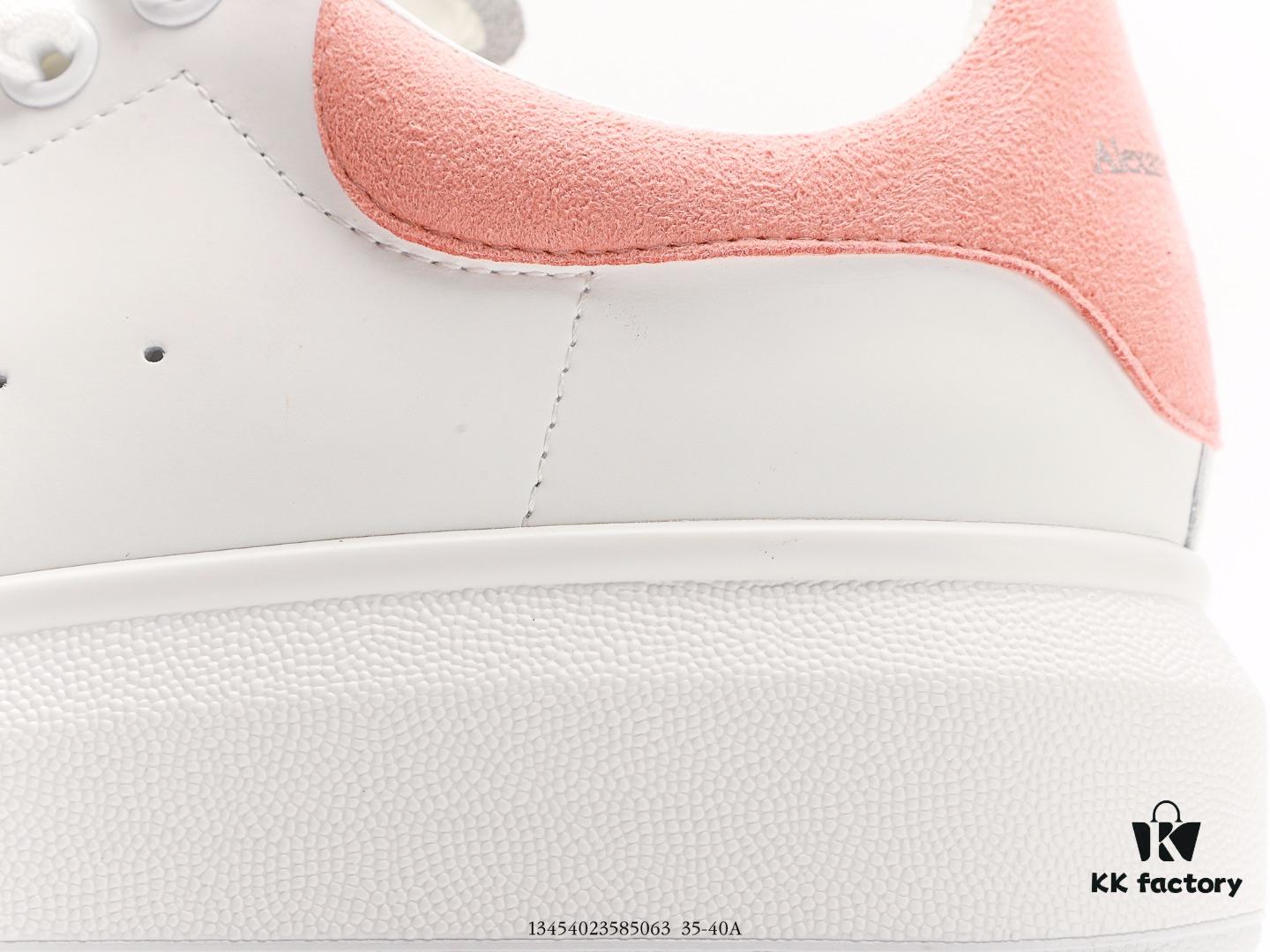 Alexander McQueen Air Cushion Sneaker Low-top Fashion Platform Casual Sport White Shoes