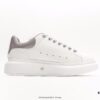 Alexander McQueen Air Cushion Sneaker Low-top Fashion Platform Casual White Sports Shoes