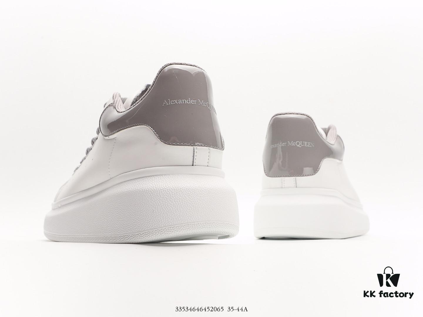 Alexander McQueen Air Cushion Sneaker Low-top Fashion Platform Casual White Sports Shoes