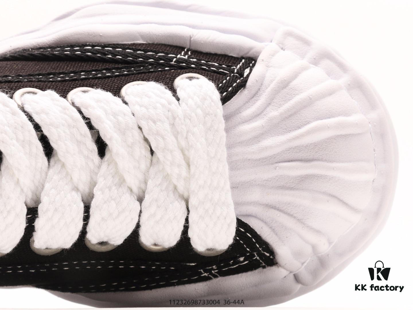 Miyama Yasuhiro Brand MMY Maison MIHARA YASUHIRO Original Sole Canvas Low-Top Casual Shoes with Deformed Ice Cream Sole