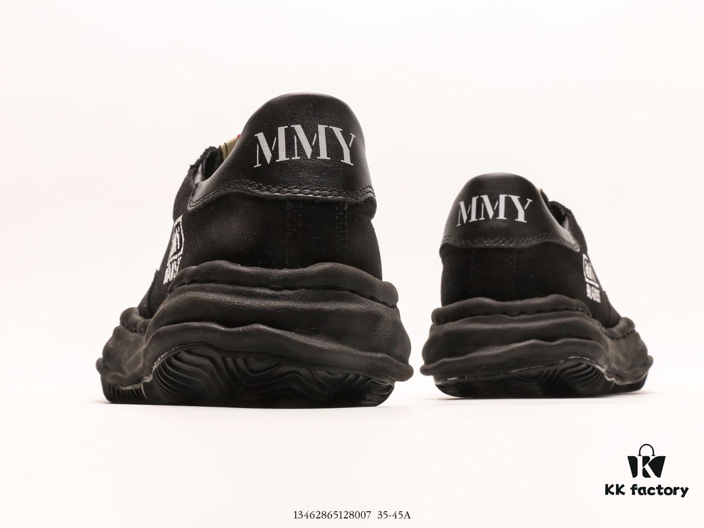 MIHARA YASUHIRO mmy Yashuhiro San Original Sole Blakey Shell Toe Canvas Sneakers Thick Sole Unisex Casual Shoes for Men and Women Couple Style