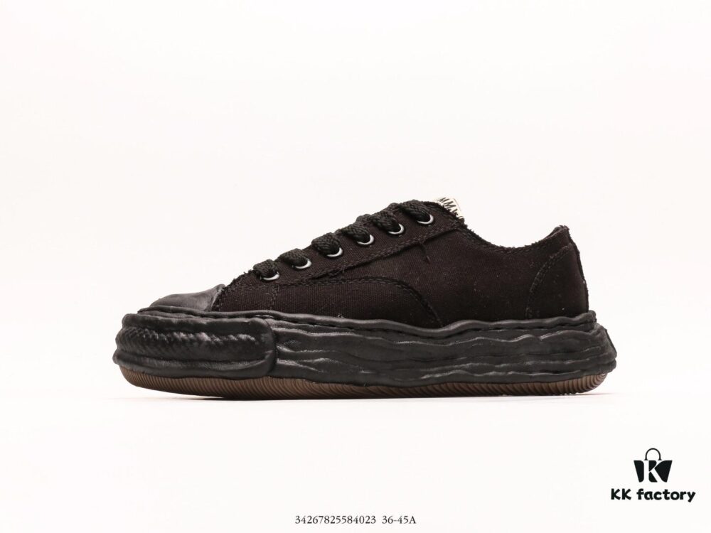 MIHARA YASUHIRO mmy Yamahara Kangyu Dissolving Shoes Blakey Shell-Toe Original Sole Thick-Soled Canvas Skate Shoes Unisex Couple Style