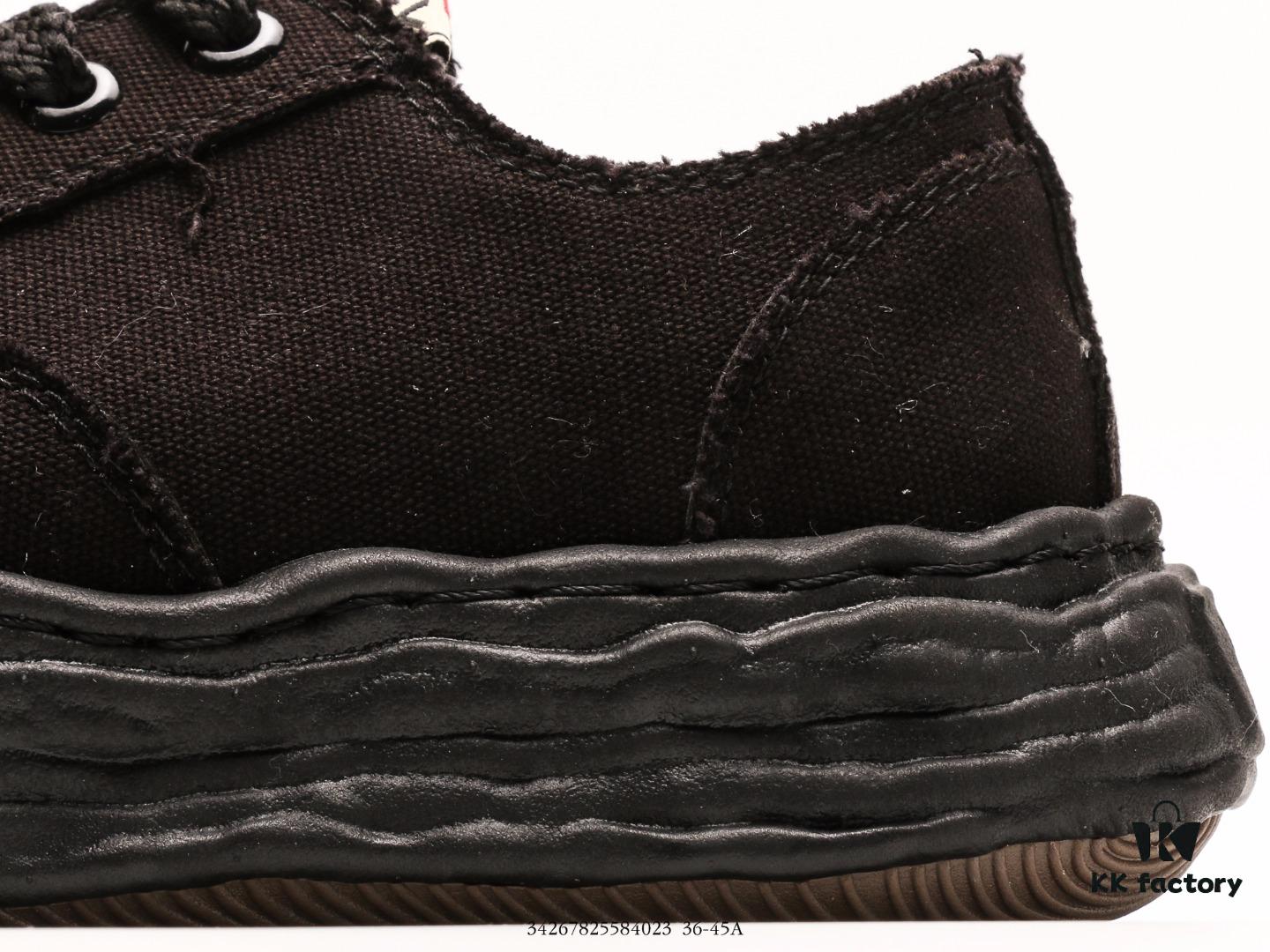 MIHARA YASUHIRO mmy Yamahara Kangyu Dissolving Shoes Blakey Shell-Toe Original Sole Thick-Soled Canvas Skate Shoes Unisex Couple Style