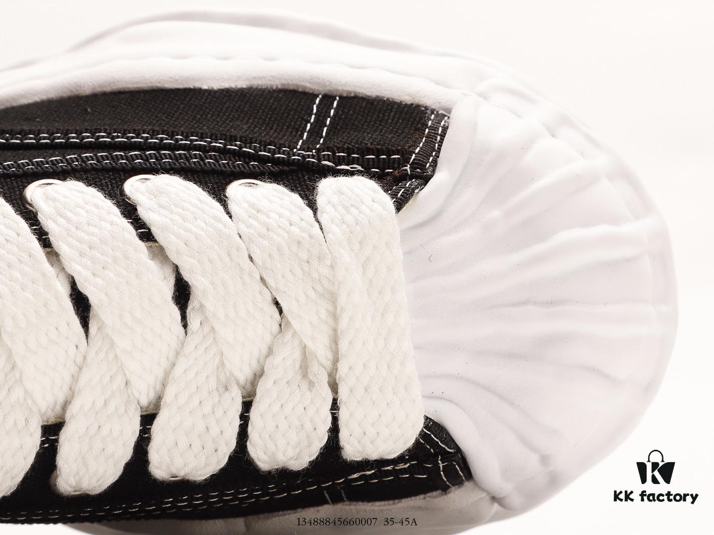 MMY Maison MIHARA YASUHIRO Wayne Original Sole Leather Low Sneaker - Shell-Toe Inspired Distorted Ice Cream Design, Newly Developed Dual-Molded Single-Phase Foamed EVA Midsole with Ventilation Holes, Integrated Wear-Resistant RB Rubber Outsole, Full-Grain Top Layer Leather Upper