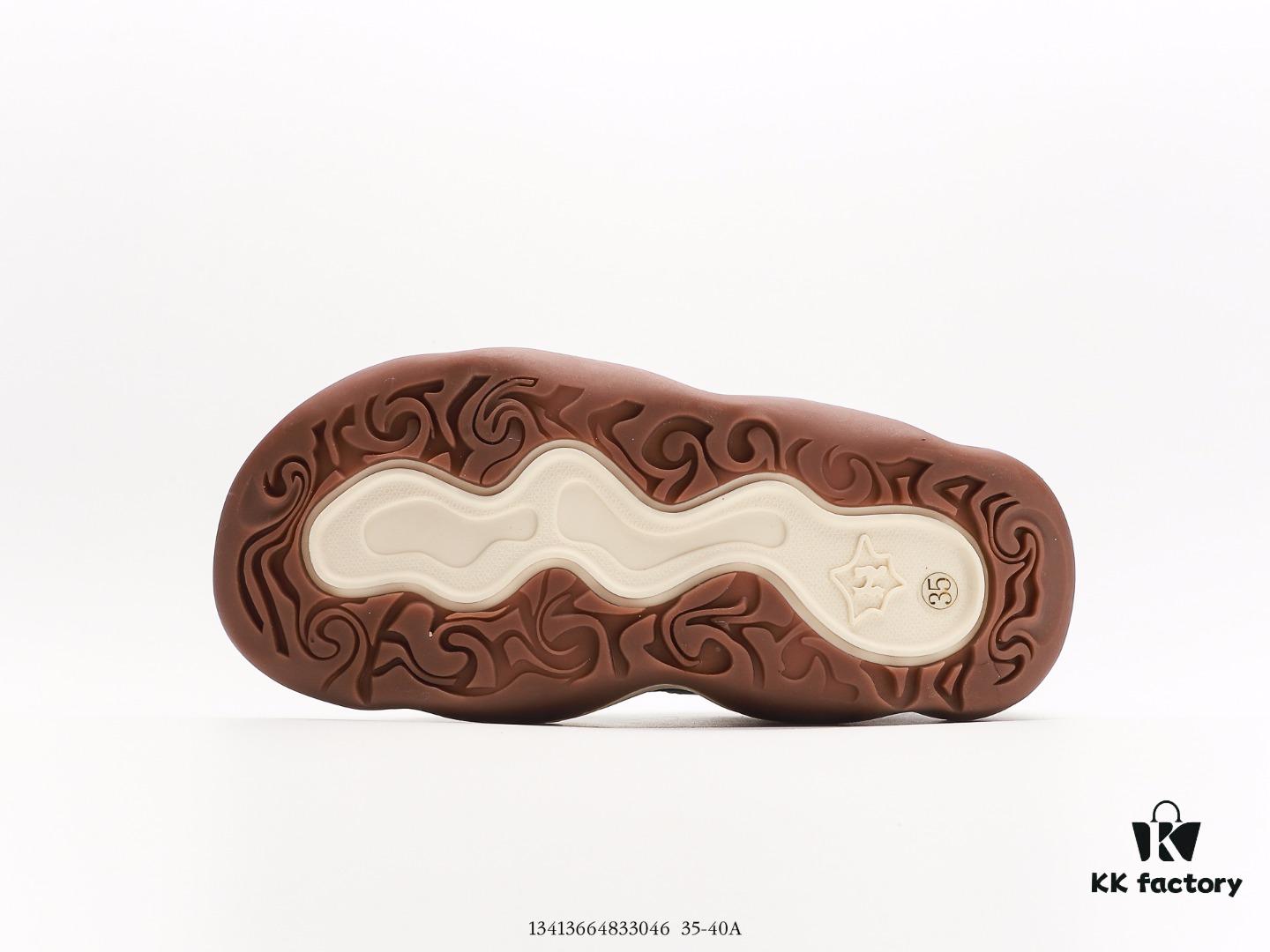 XKEYOAY Fashion Brand Maison MIHARA YASUHIRO Wayne Original Sole Leather Low Sneaker with Deformed Wavy Outsole, Versatile Casual Sports Skate Shoe