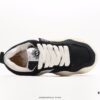 XKEYOAY Fashion Brand Maison MIHARA YASUHIRO Wayne Original Sole Leather Low Sneaker with Deformed Wavy Outsole, Versatile Casual Sports Skate Shoe