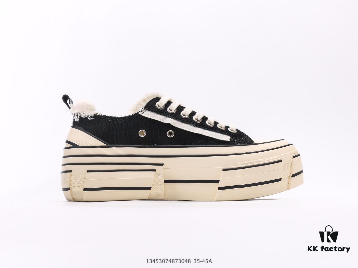 xVESSEL G.O.P Mule Slip On by Wu Jianhao – Deconstructed Chunky Sole Cork Elevated Casual Loafer, Combining Ancient Craftsmanship with Shoemaking Artistry, World's First Crumbled Cork Sole Design, Distressed Aesthetic, Comes with Original Box, Authentic Dual-Layer Cork Outsole