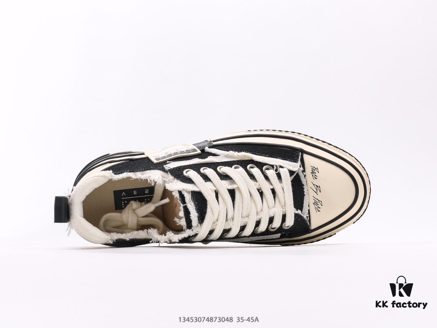 xVESSEL G.O.P Mule Slip On by Wu Jianhao – Deconstructed Chunky Sole Cork Elevated Casual Loafer, Combining Ancient Craftsmanship with Shoemaking Artistry, World's First Crumbled Cork Sole Design, Distressed Aesthetic, Comes with Original Box, Authentic Dual-Layer Cork Outsole