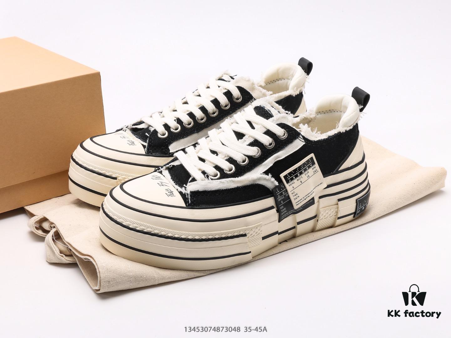 xVESSEL G.O.P Mule Slip On by Wu Jianhao – Deconstructed Chunky Sole Cork Elevated Casual Loafer, Combining Ancient Craftsmanship with Shoemaking Artistry, World's First Crumbled Cork Sole Design, Distressed Aesthetic, Comes with Original Box, Authentic Dual-Layer Cork Outsole