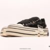 xVESSEL G.O.P. High Paisley Ddropping Deconstructed Overlapping Platform Cork Low-Top Versatile Height-Increasing Canvas Vulcanized Sneakers by Wu Jianhao's Personal Avant-Garde Brand