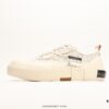 xVESSEL G.O.P. Low Unisex Deconstructed Overlapping Platform Cork Low-Top Canvas Vulcanized Sneakers by Van Ness Wu's Personal Avant-Garde Brand
