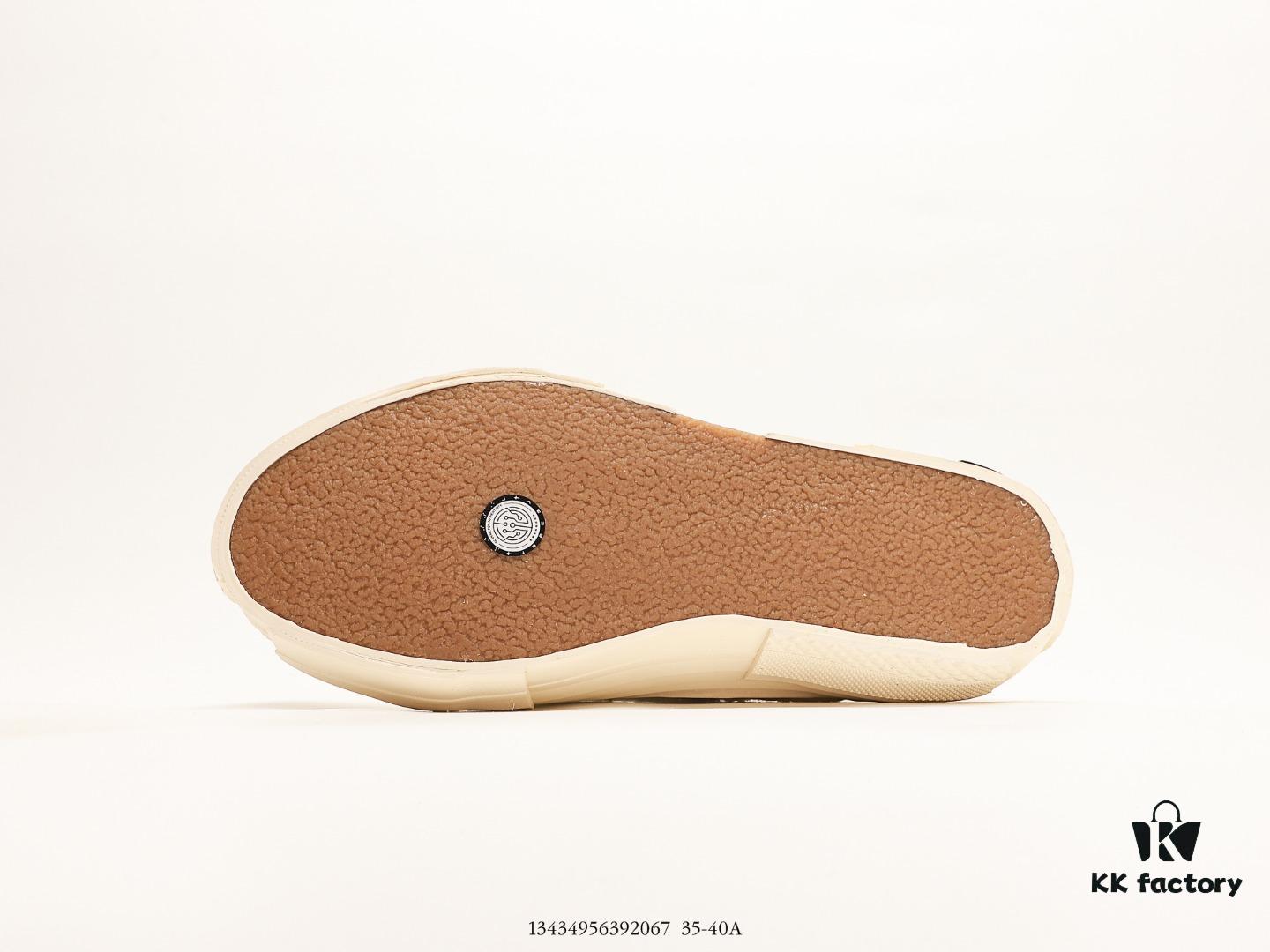 xVESSEL G.O.P. Low Unisex Deconstructed Overlapping Platform Cork Low-Top Canvas Vulcanized Sneakers by Van Ness Wu's Personal Avant-Garde Brand