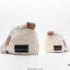High-Version Proxy Level | Market's Highest Quality - Wu Jianhao x VESSEL G.O.P. Low Cut Deconstructed Overlapped Platform Cork Low-Top Versatile Height-Increasing Canvas Vulcanized Skate Shoes