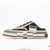Glow-in-the-Dark Wu Jianhao x VESSEL G.O.P. Low Cutout Platform Cork Low-Top Canvas Vulcanized Sneakers