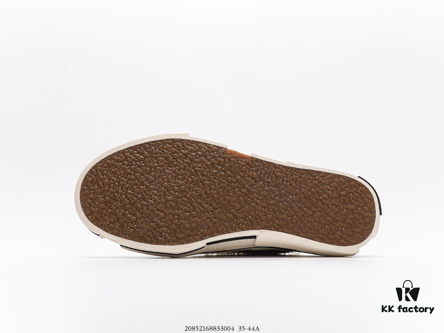 Glow-in-the-Dark Wu Jianhao x VESSEL G.O.P. Low Cutout Platform Cork Low-Top Canvas Vulcanized Sneakers