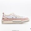 High-End Version WU JIANHAO x VESSEL G.O.P. Low Cut Reconstructed Overlapping Platform Cork Low-Top Canvas Vulcanized Casual Elevating Sneakers