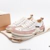 High-End Version WU JIANHAO x VESSEL G.O.P. Low Cut Reconstructed Overlapping Platform Cork Low-Top Canvas Vulcanized Casual Elevating Sneakers