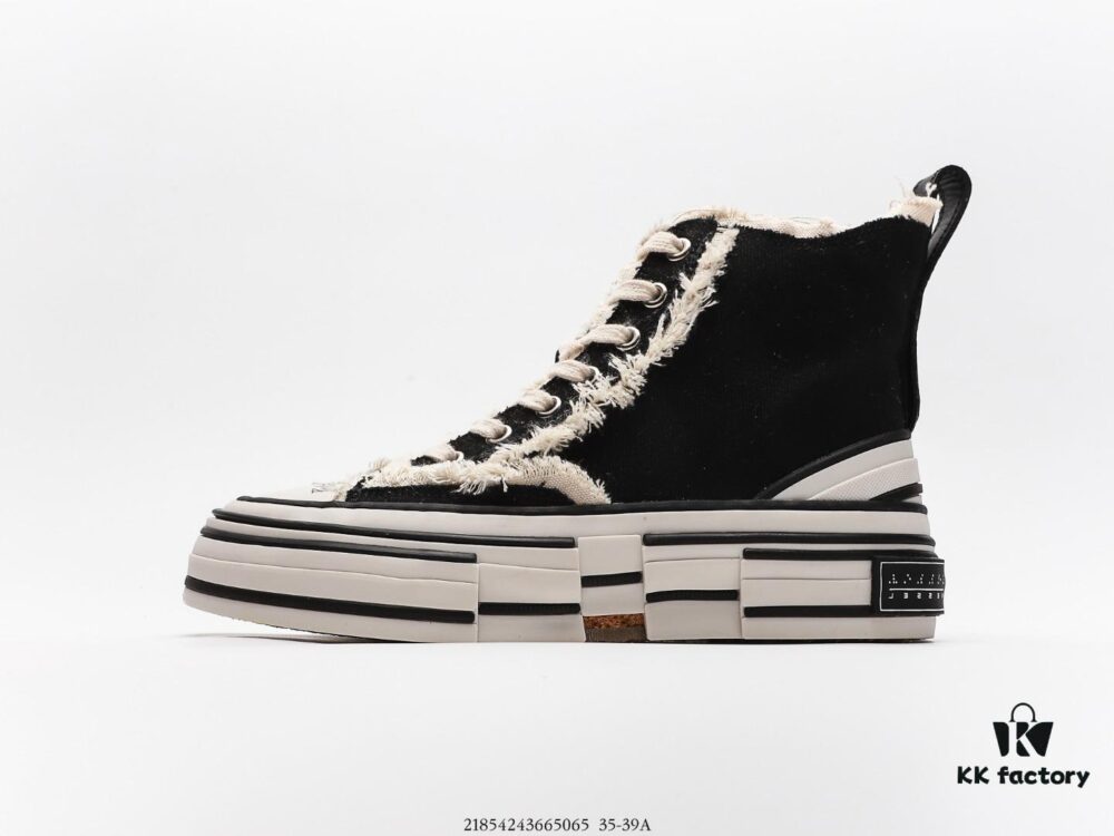 Wu Jianhao G.O.P. Valentine x VESSEL Wu Jianhao Xiao Gui Wang Linkai Valentine's Day Cashew Flower High-Top Shoes, Combining Traditional Craftsmanship with Leather Shoe Techniques, World's First Cork-Crushed Soft Sole Shoes, Prominent Distressed Design, Original Box Packaging, Upgraded Version with Solid Thick Cork Insole, Genuine Gradation Effect, Premium Durable Canvas Fabric, Tassel Fringe with Faded Vintage Aesthetic