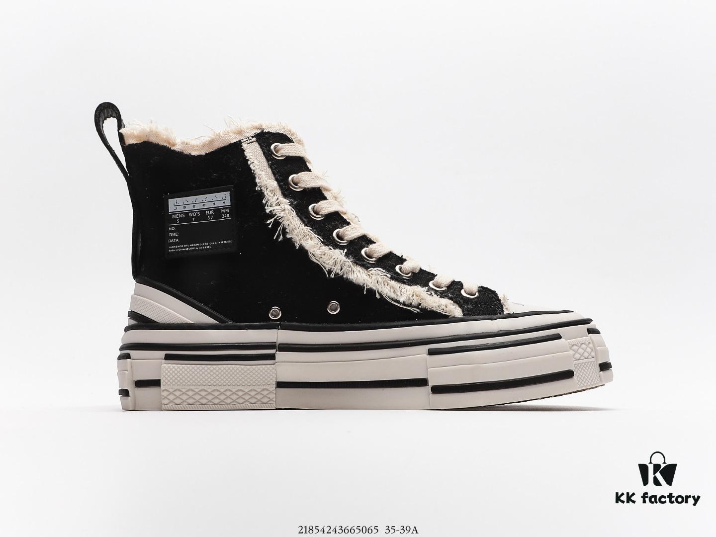 Wu Jianhao G.O.P. Valentine x VESSEL Wu Jianhao Xiao Gui Wang Linkai Valentine's Day Cashew Flower High-Top Shoes, Combining Traditional Craftsmanship with Leather Shoe Techniques, World's First Cork-Crushed Soft Sole Shoes, Prominent Distressed Design, Original Box Packaging, Upgraded Version with Solid Thick Cork Insole, Genuine Gradation Effect, Premium Durable Canvas Fabric, Tassel Fringe with Faded Vintage Aesthetic