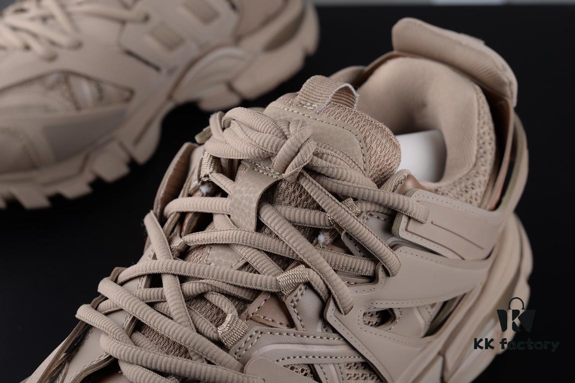 Newly Released Paris Factory Original Upper Balenciaga Track 3rd Generation Series in Brown - Circle Quality Benchmark