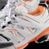 Newly Released Paris Factory Original Upper Balenciaga Track 3rd Generation Series White Orange