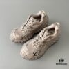 BALENCIAGA Defender Brown Tire Rubber Platform Sneakers Unisex