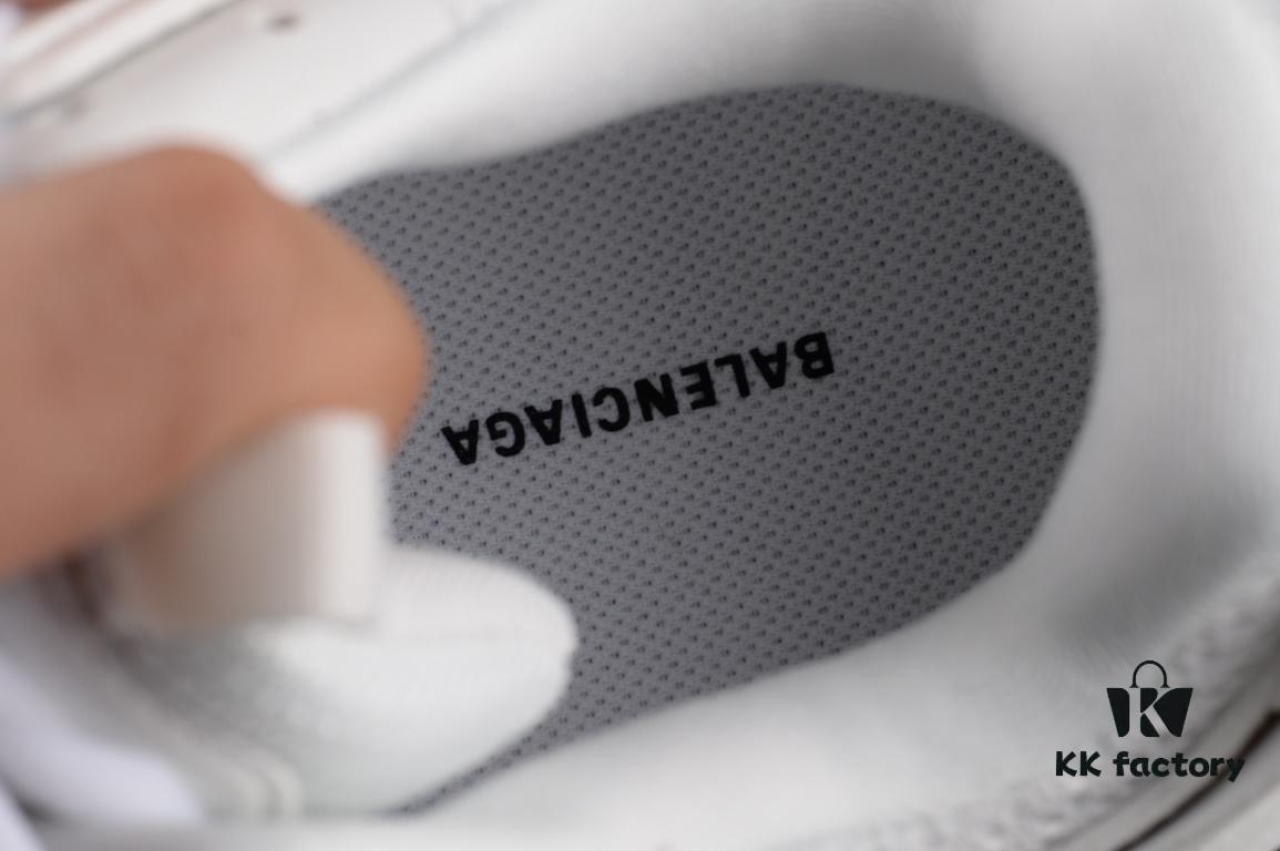 Newly Released Paris Factory Original Bottom Surface Balenciaga Track 3rd Generation Series Pure White