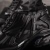 Newly Released Original Bottom Surface Paris Factory Balenciaga Runner 7th Generation Series All Black - Circle Quality Top Tier