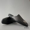 Balenciaga Cozy Flat Slip-on Fashion Sandals in Imported Calfskin