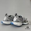 Balenciaga 3XL Mesh Lace-Up Distressed Low-Top Dad Shoes in Silver Blue