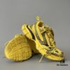 Balenciaga 3XL Mesh Lace-Up Distressed Low-Top Dad Shoes in Yellow and Black