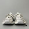Balenciaga 3XL Mesh Lace-Up Distressed Low-Top Dad Sneakers in Light Beige