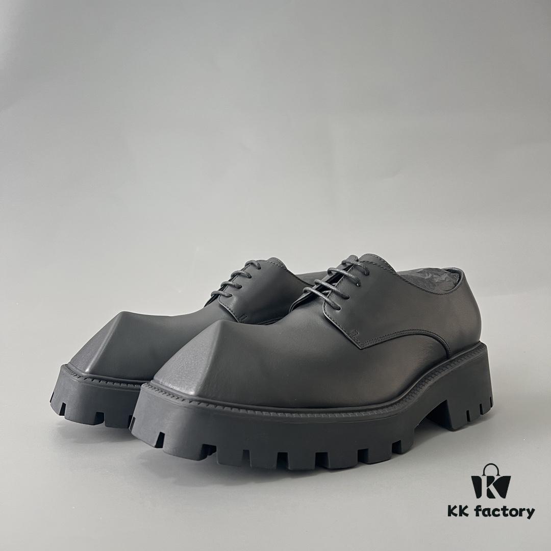 Balenciaga Derbies Lace-Up Rhino Shoes