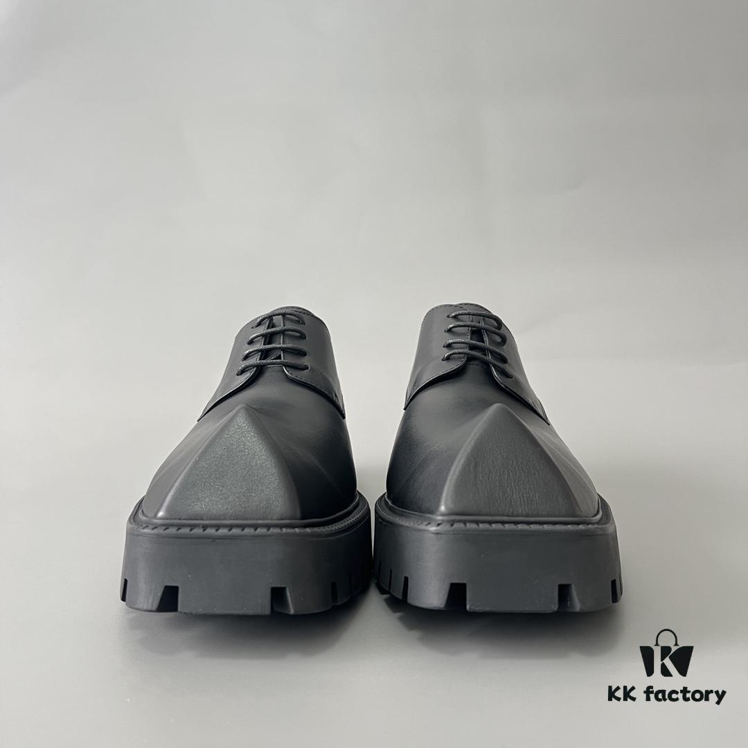 Balenciaga Derbies Lace-Up Rhino Shoes